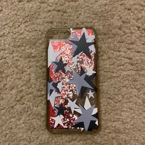iPhone 7+ 8+ glitter phone case